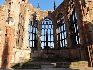 Ruine Michaelkathedraal in Coventry
